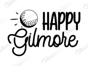 Happy Gilmore Svg