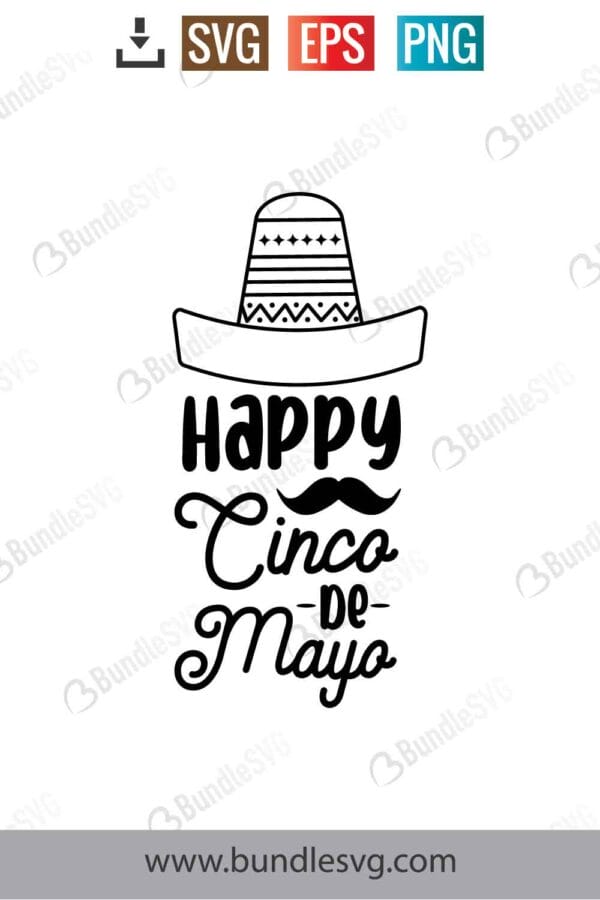 Happy Cinco De Mayo Svg