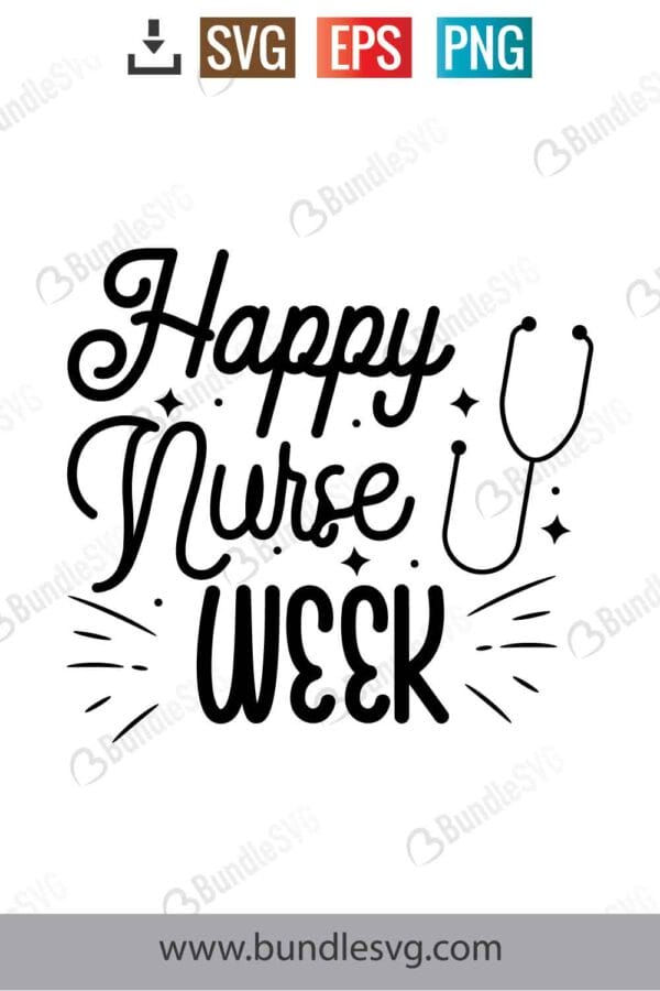 Happy Nurses Week Svg