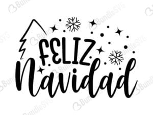 Feliz Navidad Svg