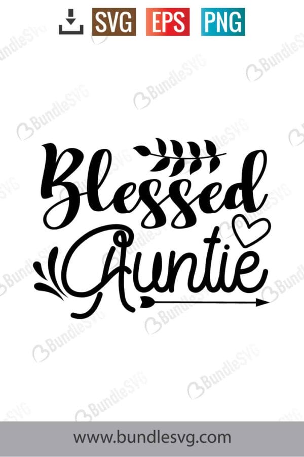 Blessed Auntie Svg