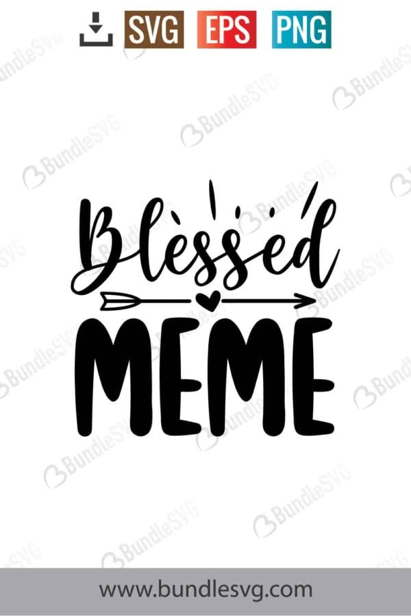 Blessed Meme Svg