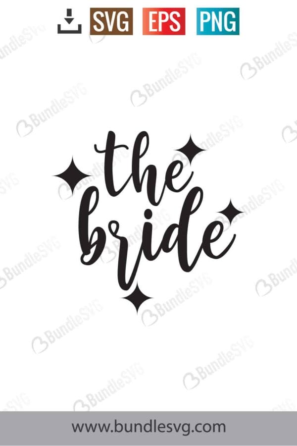 The Bride Svg