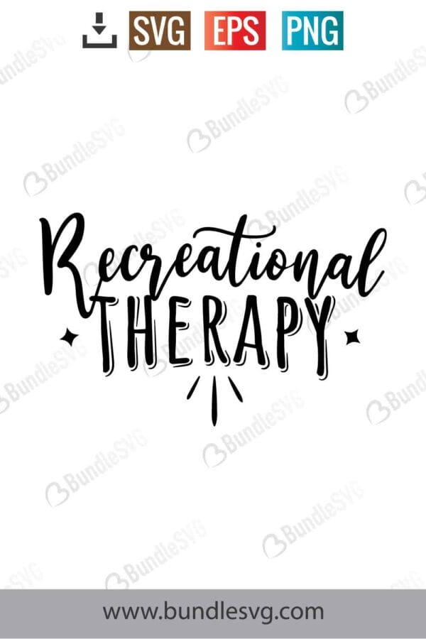 Recreation Therapy Svg