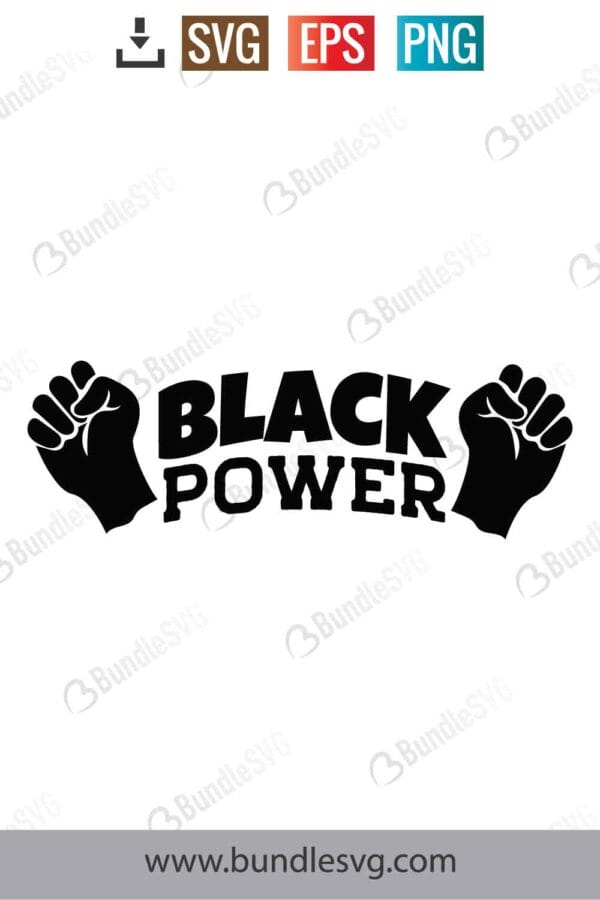 Black Power Svg