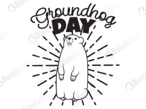 Groundhog Day Svg