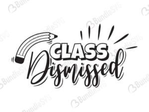 Class Dismissed Svg